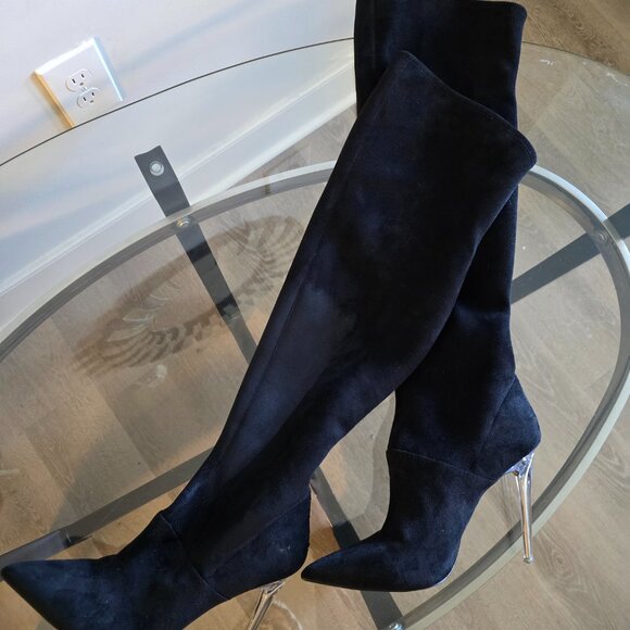 JLO Azzala Over The Knee Stiletto Boots - Picture 2 of 4